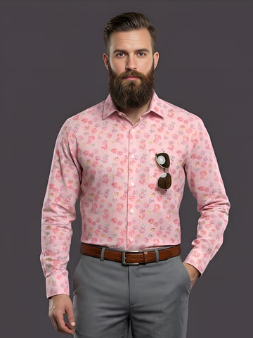 Man`s Digital Printed Creamy Colors Full Sleeve Shits 11